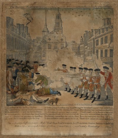 The Bloody Massacre by Jr. Paul Revere